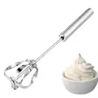 Semi Automatic Whisk Multifunctional Push Mixer Stainless Steel Kitchen Tools