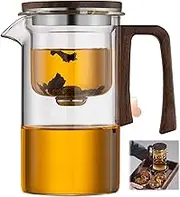 Assassins teapot Enchanti Magnetic Tea Pot with Infuser | Herbalist's Magic Teapot for Tranquil Brewing | Available in 17.6oz, 24.35oz, and 30.43oz Sizes(17.6oz)