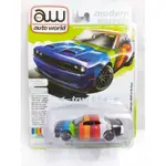 1/64 AUTO WORLD DODGE CHALLENGER SRT HELLCAT REDEYE 顏色展示車