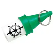 Green Floating Key Buoy with Compartment for Boats - Keeps Keys from Sinking