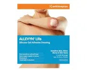 Allevyn Life Silicone Gel Adhesive Dressing 10.3 x 10.3cm 2 Pack by Smith & Nephew