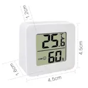 LCD Digital Thermometer Hygrometer Indoor Room Electronic Temperature Humidity M