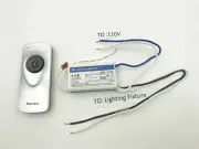 Wireless Remote Switch For AC 110V Relay RF Remote Control Lighting Fixtures