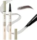 Waterproof Eyebrow Pencil Microblading Liquid Brow Pen,Micro 4 Point Eyebrow Gel