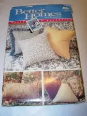 CRAFTS UNCUT BUTTERICK 4593 Sewing Pattern THROW PILLOWS SQUARE COUCH TOSS DECOR
