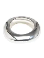 Dinosaur Designs | Large Drift Bangle in Silver