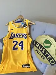 Lakers Kobe Bryant Size Medium Nba Swingman Basketball Jersey