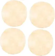 Vaguelly 4pcs Percussion Drum Skin Hand Drum Cover in Goat Skin Sound Easy Installation