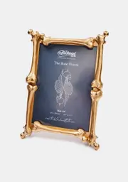 [The Blackened Teeth] Antique Gold Bone Frame