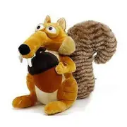 Funny Cute Animal Doll Ice Age 3 Scrat Squirrel Stuffed Kids Plush Toy Decorations Birthday Gift Anti-wrinkle Pillow For Child