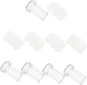 Baluue Silicone Nail Stamper Set 5pcs Stamping Manicure Tools Scraper for Women's Nail Art Diy