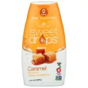 Sweet Leaf Stevia Caramel Sweetener Drops 1.7 fl oz 1 ct Pack of 2