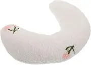 Generic Cat Half Moon Pillow Calming Collars for Indoor Cats Dog Pillows for Medium Dogs Pet Neck Sleeping Cushion Pillow for Dogs Portable Cat Pillow Plush Beige