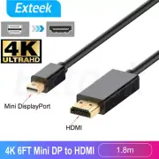 4K@30hz Thunderbolt Mini DisplayPort DP Male to HDMI Male Converter Cable 1.8M
