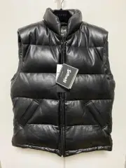 Schott Steven Alan Schott Leather Down Vest _#sc380