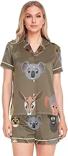 [Caihoyu] Women Boxer Shorts Pajamas (prop1) Boxer Short For Women (prop2) S-XXL