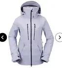VOLCOM NWT GORETEX VS 3L Stretch Gore-Tex Jacket - Lilac Ash - Women's Sz Medium