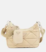 [Prada] Prada Padded nylon bag One Size beige