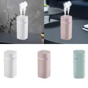 Desktop Humidifier with Night Light Silent Two Outlet Essential Oil Diffuser