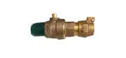McDonald 3/4" CTS 300W BRASS COMPRESSION BALL VALVE