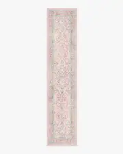 75' x 365' | Machine Washable Runner Rug | Kid & Pet Friendly | Indoor Rug | Fit For A Queen Soft Rose Rug by Bridgerton | Ruggable