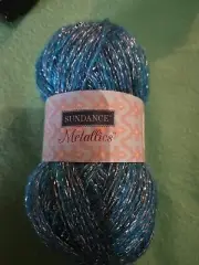 sundance metallics yarn BLUE