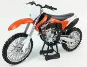 KTM SXF 350 MX 1:12 SCALE MOTORCYLE MODEL / TOY DIRT BIKE. NEW RAY TOYS. SX-F