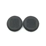1 Pair Earpads Leather Ear Pads Earphone Cover Noise-insulation for DUET BT Bluetooth-compatible Headphone - Black