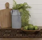32" Nantucket Black & Mustard Table Runner