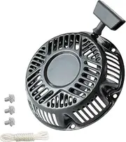 [WOTIAN] Recoil Starter for Briggs and Stratton Pull Start Assembly 306cc 10hp for Generator Mini Bike Parts Black 6 Holes