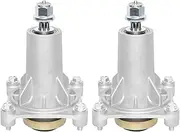 WELOVEHOME Spindle Assembly Replaces Ariens 21546238 21546299 (2PACK); Husqvarna 532187281 532187292; AYP 187292 192870; Oregon 82-026; Rotary 11590; Stens 285-585