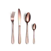 1Set TablewareSe Set Frosted Cutlery Set 18/10 Stainless Steel Knife And Fork Spoon Set Lunch Dinnerware Set Free Shipping