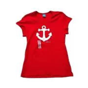 Vintage Paul Frank Tshirt, Anchor, Red, Medium