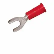 3M Spade Terminal Vinyl Insulated #8 22-18 Gauge RED-50PK
