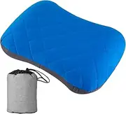 Inflatable Pillow for Sleeping, Camping Pillow, Lightweight Inflatable Pillow, Compressible, Washable Backpack Cushion with Ergonomic Design for Comfortable Neck and Lumbar Support