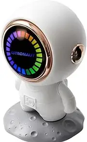 [NEVKA] Bluetooth Speaker, Portable Mini Speaker with HiFi Sound Quality,Astronaut Bluetooth Speaker with 800 mAh Battery,Speaker for Home,Indoor,Outdoor,car,Travel (Mood Lighting White Gold)