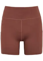 ON Performance Stretch-jersey Shorts - Brown - L (UK14 / L) L (UK14 / L)