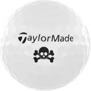 Men's TaylorMade TP5x My Symbol Golf Balls - Skull