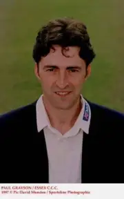Paul Grayson Essex CCC Old Player Cricket Photo 1