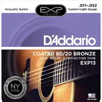 在飛比找蝦皮商城優惠-D'Addario EXP13 11-52 木吉他弦 黃銅 