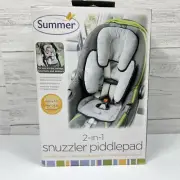 Summer Infant 2-in-1 Snuzzler Piddlepad carseat stroller protector New
