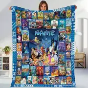 Personalized Disneyland Movies Blanket | Mickey And Friends Fleece Blanket