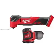 Milwaukee Oscillating Multi-Tool + Random Orbit Sander 5" Cordless 18V Li-Ion