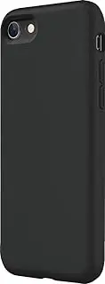 elago Premium Liquid Silicone Case Compatible with iPhone SE 3 (2022) / SE 2 (2020) Compatible with iPhone 8/7 Cover, Protective Shockproof Gel Rubber Case, 3 Layer Structure (Black)