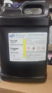 10 L "EFI GENUINE INKS" YELLOW INK FOR EFI VUTEK HS PRO PRINTER XA V4