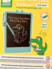 KOKODI LCD 10" COLORFUL TODDLER BOY/GIRLS WRITING DRAWING TABLET - BRAND NEW
