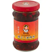 Lao Gan Ma Chilli Oil Three Ting 210g