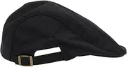 [TINEASUR] Cook Hats Chef Beret for Waiters Breathable Kitchen Hat Stylish Newsboy Cap for Friends Black