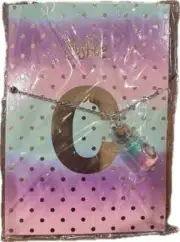Justice Girls Cute Ombre Initial Potion Necklace "C"~NWT~Back to School!