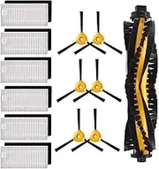 Accessory Kit Compatible DEEBOT 11S Parts N79 DEEBOT N79S Robotic Vacuum, 13 Pack (1 Main Brush & 6 Filters &6 Side Brushes)